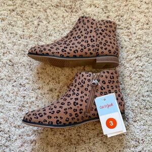 Kids Cat & Jack Opal Leopard Print Boots
